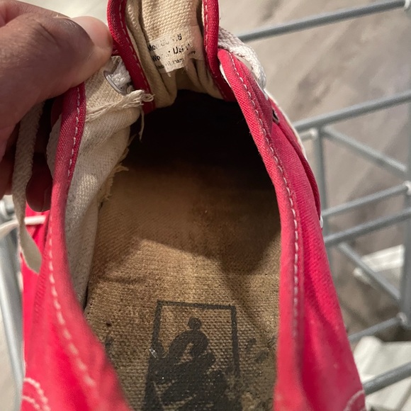 Red Vans - Picture 8 of 9